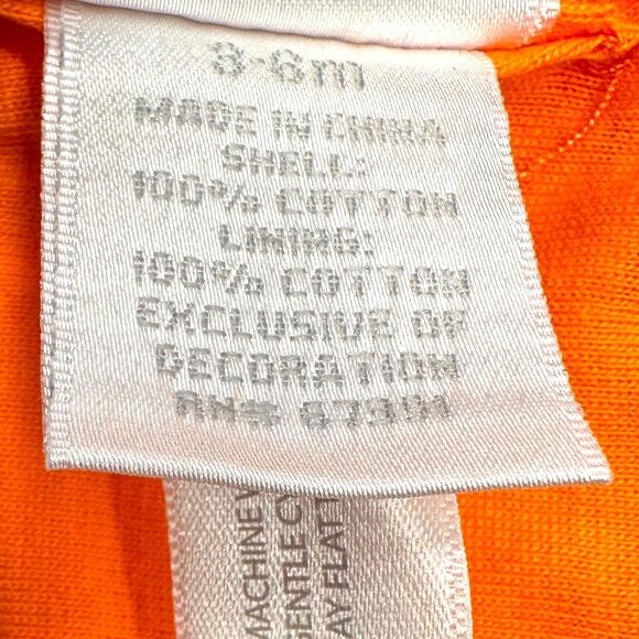 Koala Kids Orange Pumpkin Halloween Knit Beanie Baby Toddler Kid Hat 3-6 Months - Picture 4 of 4